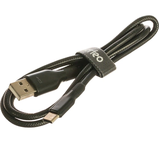 Кабель PERFEO USB2.0 A вилка - USB Type-C вилка силикон черный длина 1 м. U4907 30 013 061