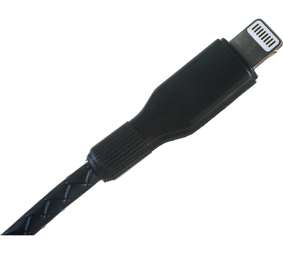 Кабель для iPhone PERFEO USB - 8 PIN Lightning силикон черный длина 1 м. I4318 30 013 068