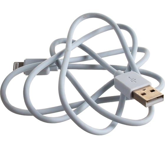 Кабель для iPhone PERFEO USB - 8 PIN Lightning белый длина 1 м. бокс I4604 30 013 257