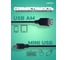 Кабель PERFEO USB2.0 A розетка - Mini USB вилка длина 0.5 м. U4201 30 003 914 4
