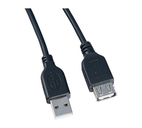 Кабель PERFEO USB2.0 A вилка - А розетка длина 0.5 м. U4501 30 003 919