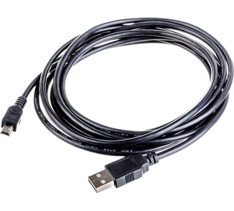 Кабель PERFEO USB2.0 A вилка - Mini USB вилка длина 3 м. U4303 30 005 759