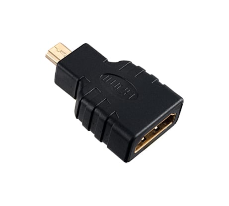 Переходник PERFEO HDMI D micro HDMI вилка - HDMI A розетка A7003 30 004 455