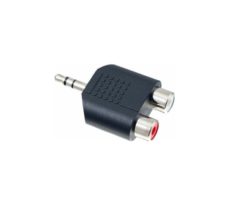 Переходник PERFEO Jack 3.5 мм стерео вилка - 2xRCA розетка A7012 30 006 462