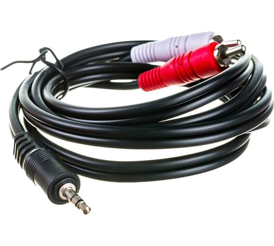 Кабель PERFEO Jack 3.5 мм вилка - 2xRCA вилка длина 1.5 м. J2002 30 003 884