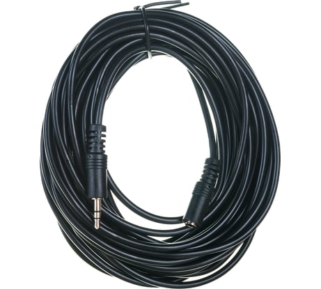 Кабель PERFEO Jack 3.5 мм вилка - Jack 3.5 мм розетка, длина 10 м. J2204 30 003 896