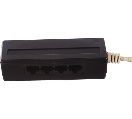 Разветвитель TWT RJ-45 на 4 однопарных порта RJ-45 4U1