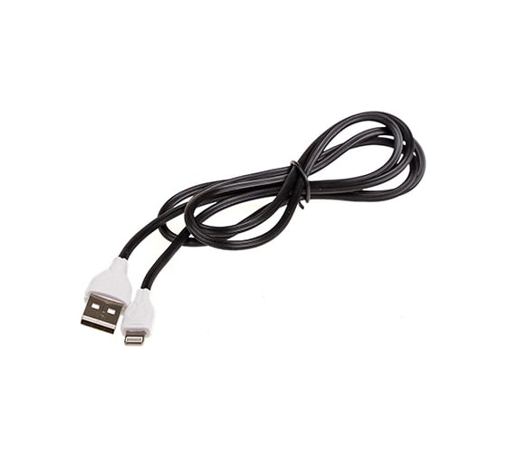 Кабель SKYWAY USB - Lightning 3.0А 1м черный в пакете S09601001 1