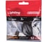 Кабель SKYWAY USB - Lightning 3.0А 1м черный в пакете S09601001 2