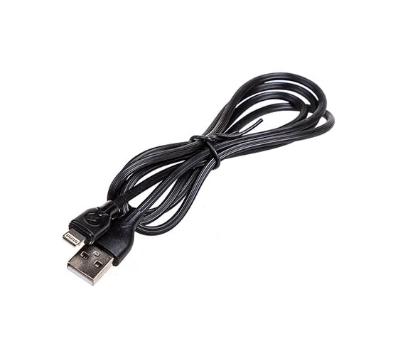 Кабель SKYWAY USB - Lightning 3.0А 1м черный в коробке S09601002 1