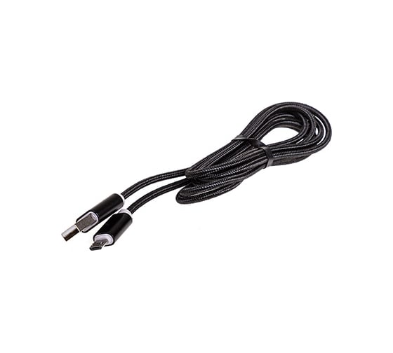 Кабель SKYWAY USB - microUSB 3.0А 1.5м черный в коробке S09602003 1