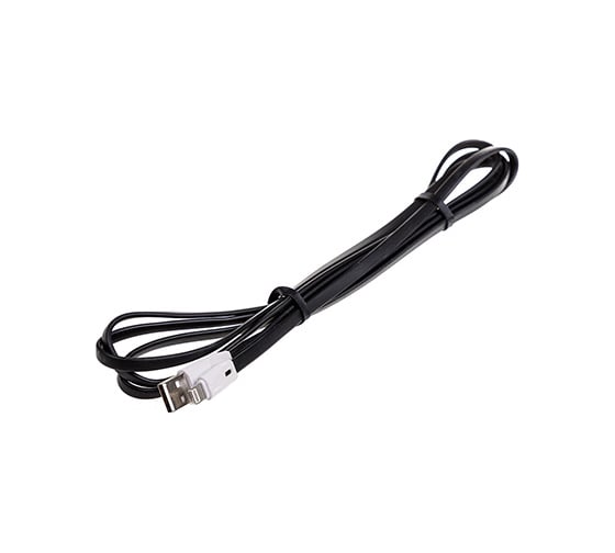 Кабель SKYWAY USB - Lightning 3.0А 2м черный в коробке S09601005 1