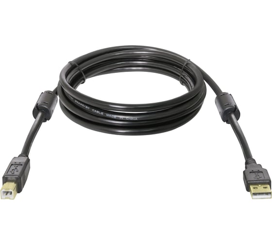 USB кабель Defender USB04-10PRO USB2.0 AM-BM, 3м 87431