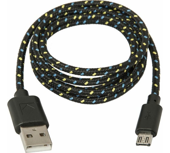 USB кабель Defender USB08-03T USB2.0 AM-MicroBM, 1.0м пакет 87474
