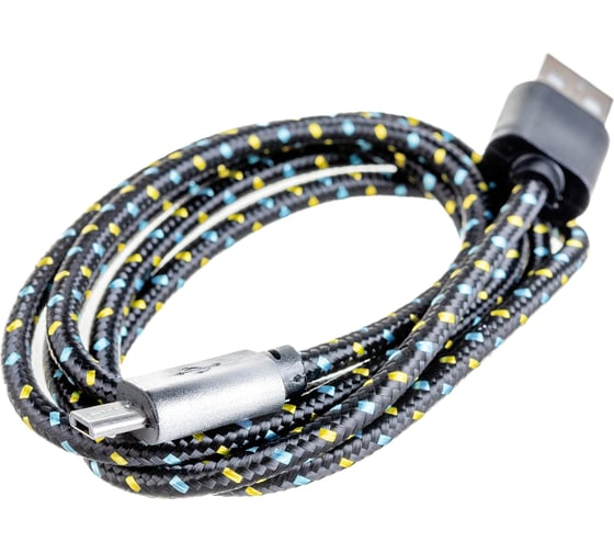 USB кабель Defender USB08-03T USB2.0 AM-MicroBM, 1.0м пакет 87474