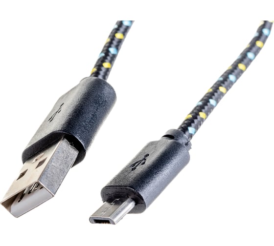 USB кабель Defender USB08-03T USB2.0 AM-MicroBM, 1.0м пакет 87474