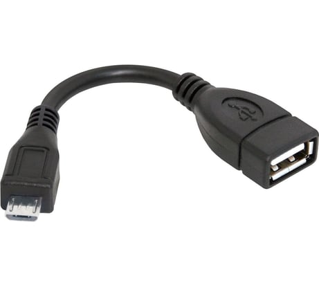 Переходник Defender USB OTG microUSBM-USBF, 8см 87300