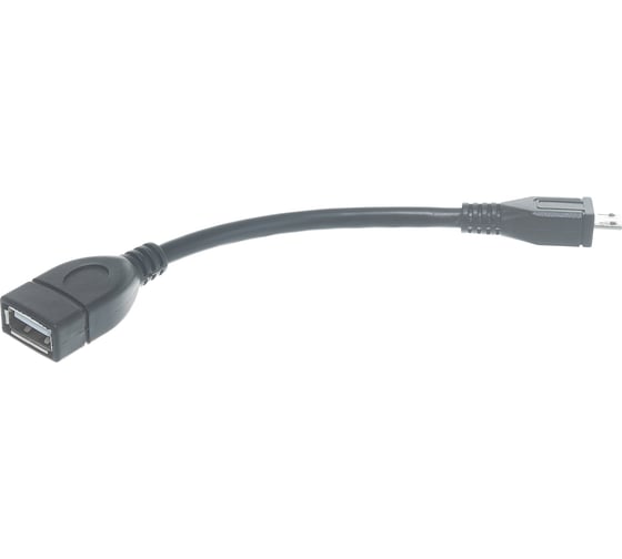 Переходник Defender USB OTG microUSBM-USBF, 8см 87300