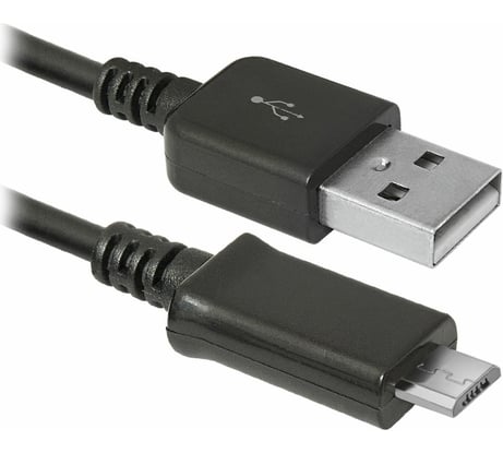 USB кабель Defender USB08-03H USB2.0 AM-MicroBM, 1.0м пакет 87473