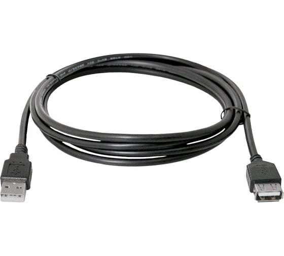 USB кабель Defender USB02-06 USB2.0 AM-AF, 1.8м 87456