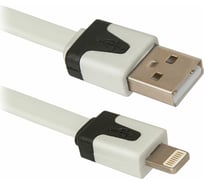 USB кабель Defender ACH01-03P USBAM-LightningM, 1м пакет 87472