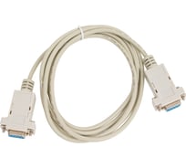 Кабель 0-модемный Cablexpert 9f/9f, 1.8м, пакет, CC-134-6-N