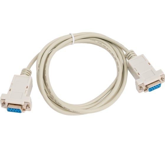 Кабель 0-модемный Cablexpert 9f/9f, 1.8м, пакет, CC-134-6-N