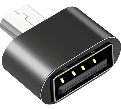 Адаптер FUMIKO ma15 otg micro usb / usb, черный FMA15-01