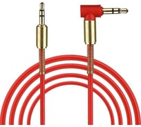 Аудиокабель aux FUMIKO ac01 jack 3.5 мм, красный, 1 м FAC01-03