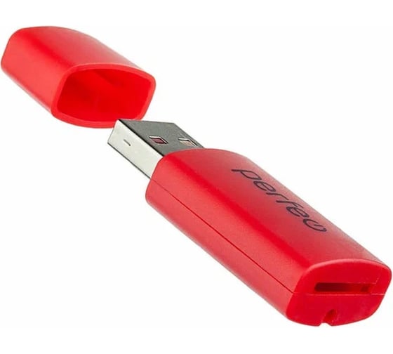 Card Reader PERFEO Micro SD красный 30016046