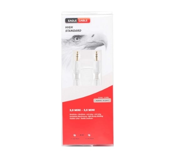 Аудио кабель Eagle Cable High Standard Mini/m/-Mini/m/ 0,8 м 20071008