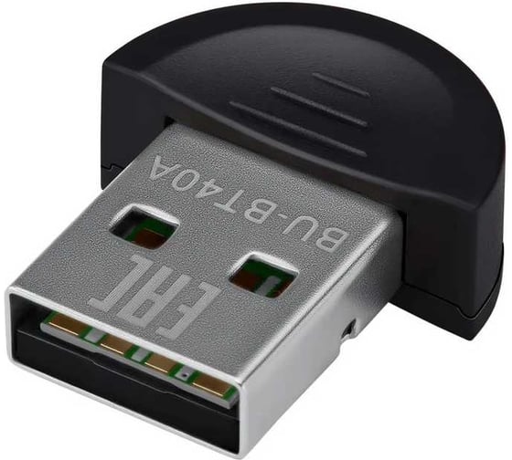 Адаптер BURO USB BU-BT40A BT4.0+EDR class 1.5 20м черный 341952