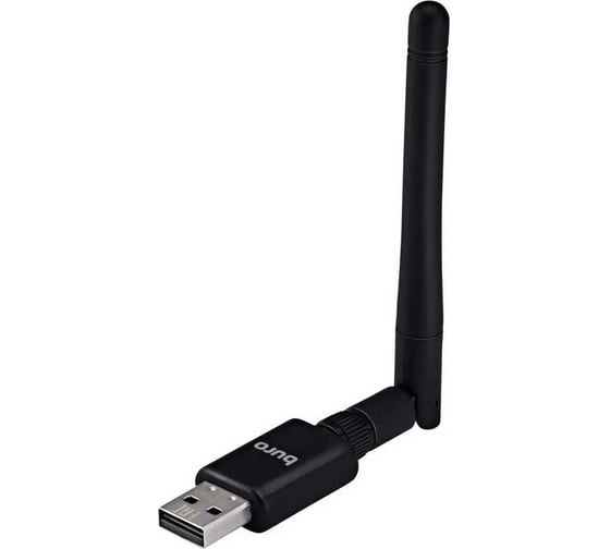 Адаптер BURO USB BU-BT40С BT4.0+EDR class 1 100м черный 1157305