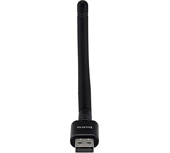 Адаптер BURO USB BU-BT40С BT4.0+EDR class 1 100м черный 1157305