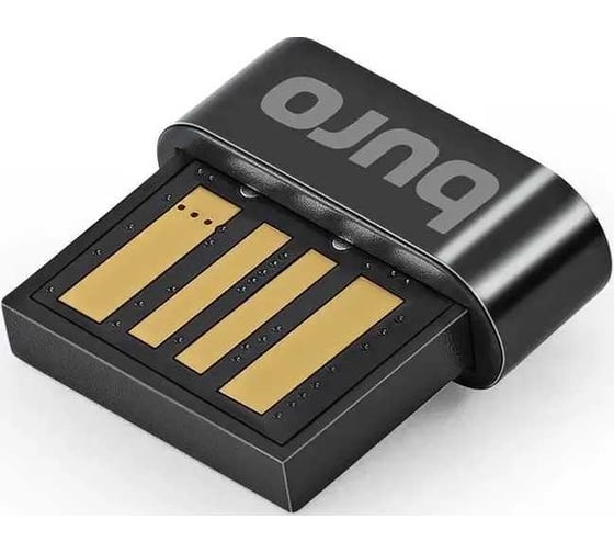 Адаптер BURO USB BU-BT531-nano BT5.3+EDR class 1.5 20м черный 1872075
