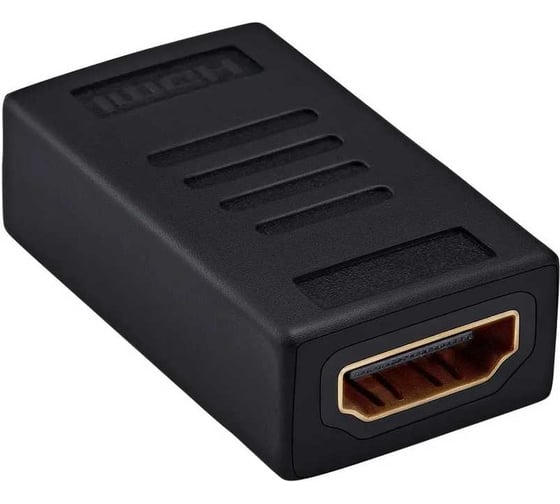 Адаптер BURO аудио-видео HDMI (f)/HDMI (f) позолоч.конт. черный (BHP-ADP-HDMI-2.0) 1478820