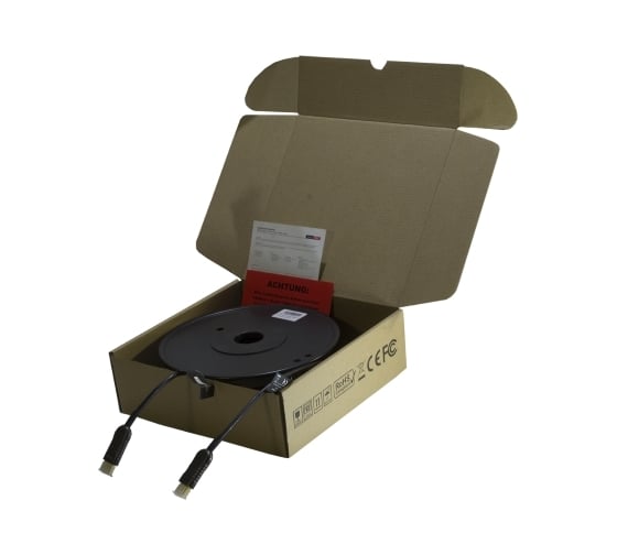 Видео кабель Eagle Cable Profi HDMI 2.0 LWL 18Gbps 5,0 м 313241005