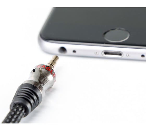 Аудио кабель Eagle Cable Deluxe Mini/m/-Mini/m/ 0,8 м 10071008