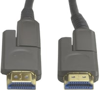 Видео кабель Eagle Cable Profi Micro HDMI 2.0 LWL 18Gbps D>A 15,0 м 3132431015