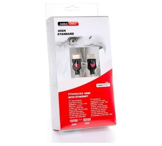 Видео кабель Eagle Cable High Standard HDMI 5,0 м 20010050