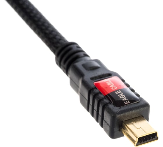 Кабель Eagle Cable Deluxe USB A-MiniB 0,8 м 10061008