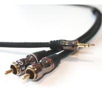 Аудио кабель DEagle Cable eluxe Mini/m/-2xRCA 0,8 м 10071108