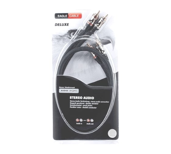 Кабель Eagle Cable Deluxe Stereo Audio 0,75 м 10040007