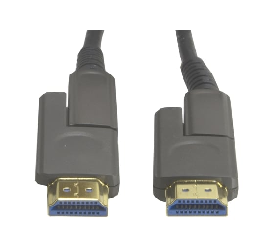 Видео кабель Eagle Cable Profi Micro HDMI 2.0 LWL 18Gbps D>A 10,0 м 3132431010
