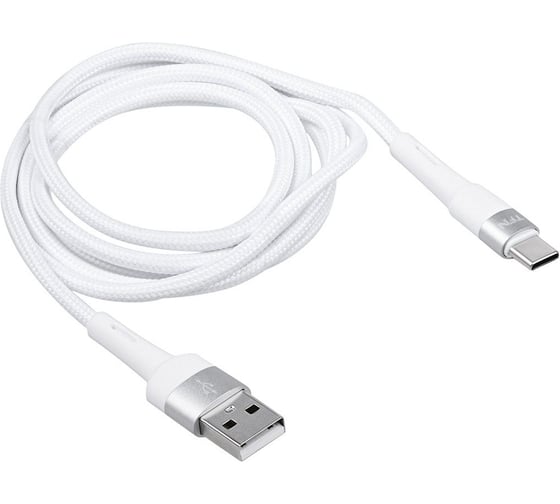 Кабель TFN TypeC Envy 1.2 м, нейлон, белый TFN-C-ENV-AC1MWH