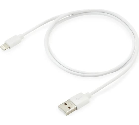 Кабель BURO BHP LIGHTNING 0.8 USB (m)-Lightning (m) 0.8м белый 375159 1