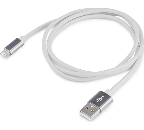 Кабель BURO BHP RET LGHT-W USB (m)-Lightning (m) 1м белый 485588
