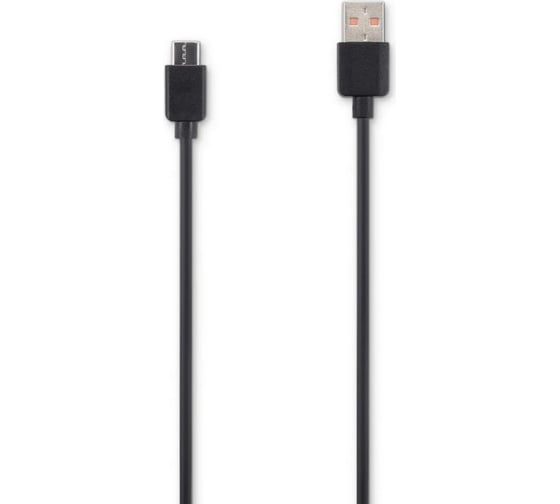 Кабель BURO BU-USB-AC-1M-60W USB (m)-USB Type-C (m) 1м черный 1942814