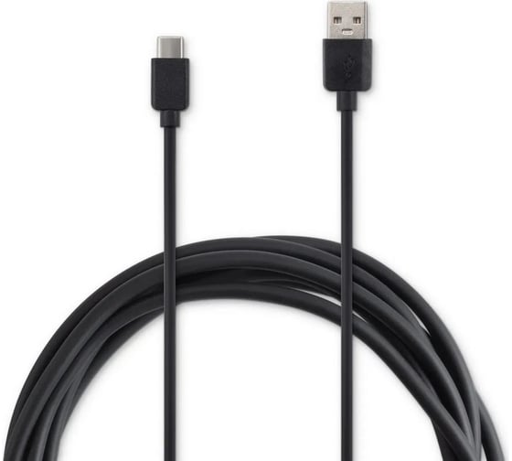 Кабель BURO BU-USB-AC-2M-3A USB (m)-USB Type-C (m) 2м черный 1942801