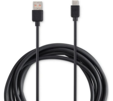 Кабель BURO BU-USB-AC-2M-60W USB (m)-USB Type-C (m) 2м черный 1942816